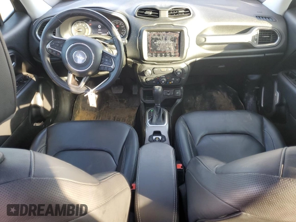 2019 Jeep Renegade Limited with VIN ZACNJAD14KPK28198, listed as a Copart auction lot 88867705 with 71,649 mi miles and Salvage Title. Bid and sale history available at DreamBid. Image 8.