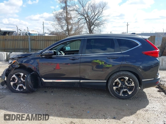 2019 Honda CR-V Touring with VIN 2HKRW2H94KH636320, listed as a IAAI auction lot 41838844 with 37,412 mi miles. Bid and sale history available at carsss.com. Image 15.