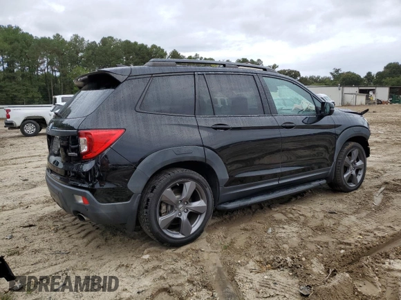 2019 Honda Passport Touring z VIN 5FNYF7H96KB000201, wystawiony jako Copart lot #73759134 z przebiegiem Nie podano mil oraz Szkoda całkowita • Salvage title. Historia ofert i sprzedaży dostępna na DreamBid. Obrazek 3.