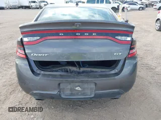 2015 Dodge Dart GT with VIN 1C3CDFEBXFD193987, listed as a IAAI auction lot 41554735 with 143,161 mi miles. Bid and sale history available at carsss.com. Image 6.