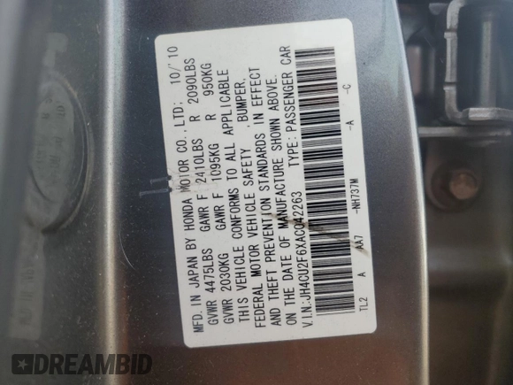 2010 Acura TSX with VIN JH4CU2F6XAC042263, listed as a Copart auction lot 78061094 with 118,402 mi miles and Salvage Title. Bid and sale history available at carsss.com. Image 15.