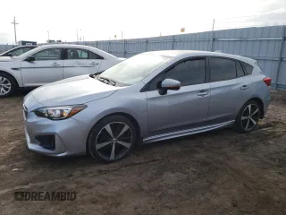 2017 Subaru Impreza Sport with VIN 4S3GTAL65H3715071, listed as a Copart auction lot 48785535 with 150,759 mi miles and Salvage Title. Bid and sale history available at carsss.com. Image 1.