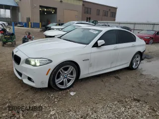 2016 BMW 5 Series 535i with VIN WBA5B1C59GG553564, listed as a Copart auction lot 81048354 with 94,959 mi miles and Salvage Title. Bid and sale history available at carsss.com. Image 1.