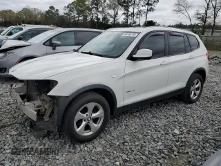 2011 BMW X3 28i with VIN 5UXWX5C5XBL707858, listed as a Copart auction lot 50136175 with 129,764 mi miles and Salvage Title. Bid and sale history available at carsss.com. Image 1.