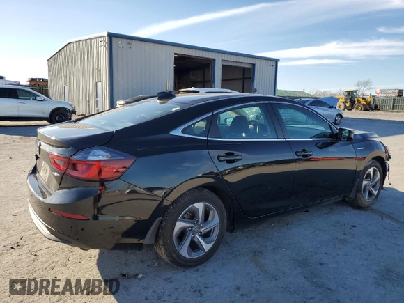 2020 Honda Insight EX with VIN 19XZE4F59LE005566, listed as a Copart auction lot 47826365 with 49,583 mi miles and Salvage Title. Bid and sale history available at DreamBid. Image 3.