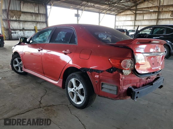 2013 Toyota Corolla L with VIN 5YFBU4EE0DP196462, listed as a Copart auction lot 50139485 with 0 mi miles and Salvage Title. Bid and sale history available at carsss.com. Image 2.