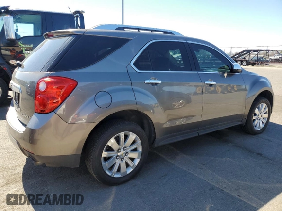 2010 Chevrolet Equinox LTZ with VIN 2CNFLGEY2A6286933, listed as a Copart auction lot 49306995 with 158,731 mi miles and Salvage Title. Bid and sale history available at DreamBid. Image 3.