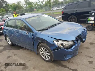 2014 Subaru Impreza Premium with VIN JF1GPAC64E8278639, listed as a IAAI auction lot 42287017 with 118,166 mi miles and . Bid and sale history available at DreamBid. Image 1.