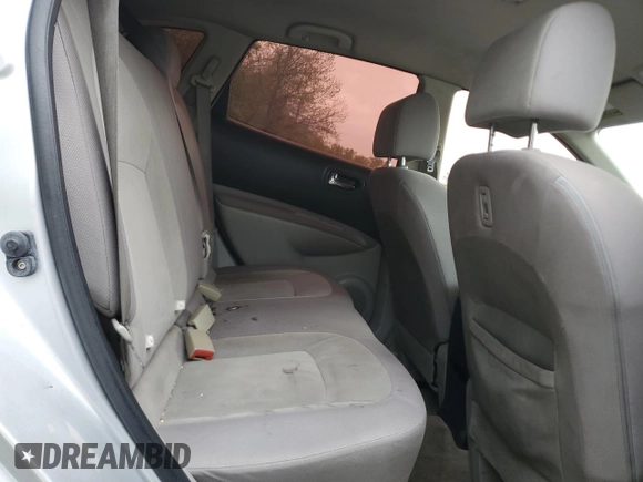 2008 Nissan Rogue S with VIN JN8AS58V58W101205, listed as a Copart auction lot 54523115 with 129,497 mi miles and Salvage Title. Bid and sale history available at DreamBid. Image 11.