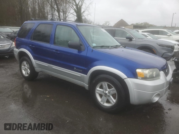 2005 Ford Escape Hybrid with VIN 1FMCU96H25KD90917, listed as a Copart auction lot 52814375 with 190,135 mi miles and Clean Title. Bid and sale history available at carsss.com. Image 4.