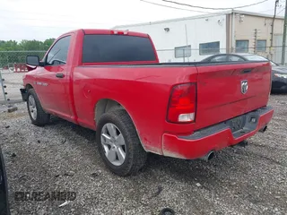 2012 Ram 1500 Express with VIN 3C6JD6AT4CG117768, listed as a IAAI auction lot 42456799 with 137,746 mi miles and . Bid and sale history available at DreamBid. Image 3.