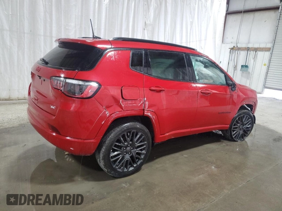 2023 Jeep Compass (RED) Edition with VIN 3C4NJDCN2PT511644, listed as a Copart auction lot 50709835 with 46,559 mi miles and Non Repairable. Bid and sale history available at carsss.com. Image 3.