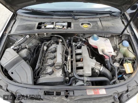 2003 Audi A4 1.8T with VIN WAULC68E03A292218, listed as a Copart auction lot 45030785 with 170,803 mi miles and Salvage Title. Bid and sale history available at carsss.com. Image 13.