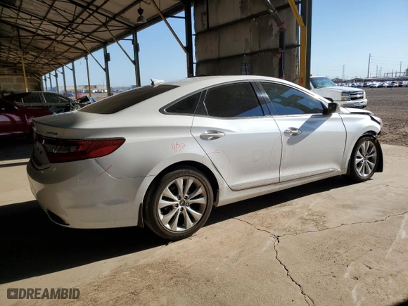 2014 Hyundai Azera Limited with VIN KMHFH4JG2EA406381, listed as a Copart auction lot 69986054 with 75,307 mi miles and Salvage Title. Bid and sale history available at carsss.com. Image 3.