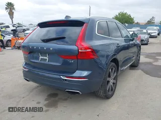 2020 Volvo XC60 Inscription with VIN YV4A22RL4L1566651, listed as a IAAI auction lot 42058491 with 48,597 mi miles and . Bid and sale history available at DreamBid. Image 4.