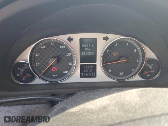 2005 Mercedes-Benz C 230 Kompressor with VIN WDBRN40J55A751409, listed as a Copart auction lot 72197074 with 136,353 mi miles and Non repairable. Bid and sale history available at DreamBid. Image 9.