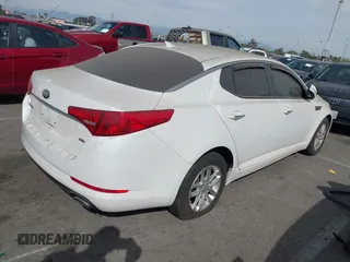 2013 Kia Optima LX with VIN 5XXGM4A79DG193534, listed as a IAAI auction lot 41690584 with 100,287 mi miles. Bid and sale history available at carsss.com. Image 4.