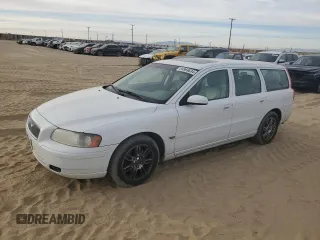 2006 Volvo V70 2.4L with VIN YV1SW640562573598, listed as a Copart auction lot 84969634 with 124,810 mi miles and Salvage Title. Bid and sale history available at carsss.com. Image 1.