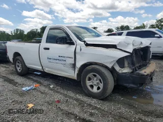2012 Ram 1500 ST with VIN 3C6JD6DP4CG276742, listed as a Copart auction lot 57086145 with 200,771 mi miles and Salvage title. Bid and sale history available at DreamBid. Image 4.