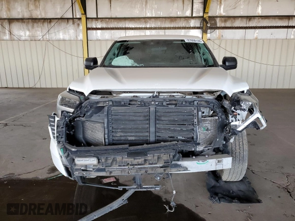 2022 Toyota Tundra 2WD SR5 with VIN 5TFLA5AB7NX017917, listed as a Copart auction lot 87608135 with 38,441 mi miles and Salvage Title. Bid and sale history available at carsss.com. Image 5.