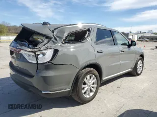 2023 Dodge Durango SXT with VIN 1C4RDHAG2PC635431, listed as a Copart auction lot 50195085 with 38,114 mi miles and Salvage title. Bid and sale history available at DreamBid. Image 3.