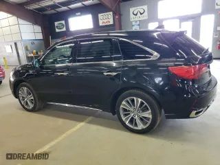 2018 Acura MDX Sport Hybrid w/Technology Pkg with VIN 5J8YD7H58JL000295, listed as a Copart auction lot 53312245 with 182,290 mi miles and Clean Title. Bid and sale history available at carsss.com. Image 2.