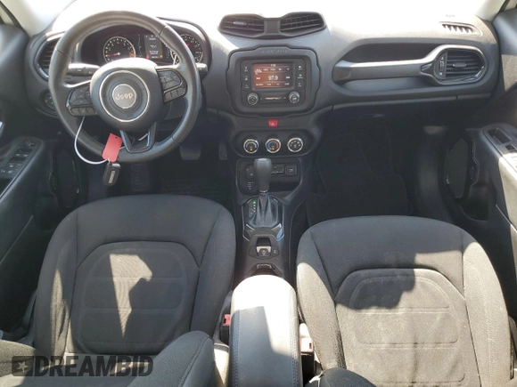 2017 Jeep Renegade Latitude with VIN ZACCJBBB8HPF40903, listed as a Copart auction lot 49490635 with 68,716 mi miles and Salvage Title. Bid and sale history available at carsss.com. Image 8.