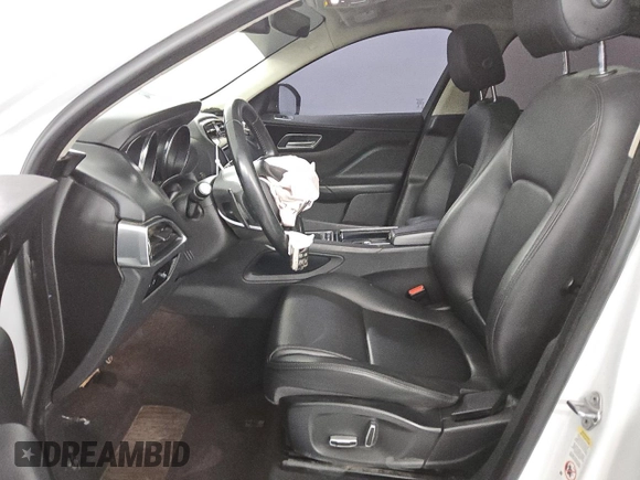 2020 Jaguar F-Pace 25t with VIN SADCS2FXXLA644566, listed as a Copart auction lot 49506525 with 80,763 mi miles and Salvage Title. Bid and sale history available at DreamBid. Image 7.