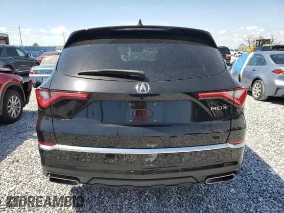 2022 Acura MDX Technology with VIN 5J8YD9H44NL009259, listed as a Copart auction lot 64273575 with 40,217 mi miles and Salvage title. Bid and sale history available at DreamBid. Image 6.