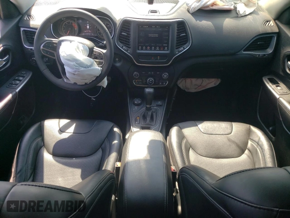 2022 Jeep Cherokee Latitude Lux with VIN 1C4PJMMN5ND546432, listed as a Copart auction lot 74704424 with 17,241 mi miles and Salvage title. Bid and sale history available at DreamBid. Image 8.