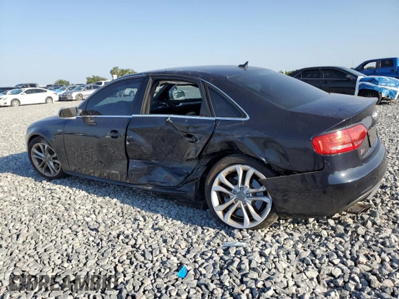 2012 Audi S4 Premium Plus with VIN WAUBGAFL2CA073992, listed as a Copart auction lot 53478355 with 116,406 mi miles and Salvage Title. Bid and sale history available at carsss.com. Image 2.