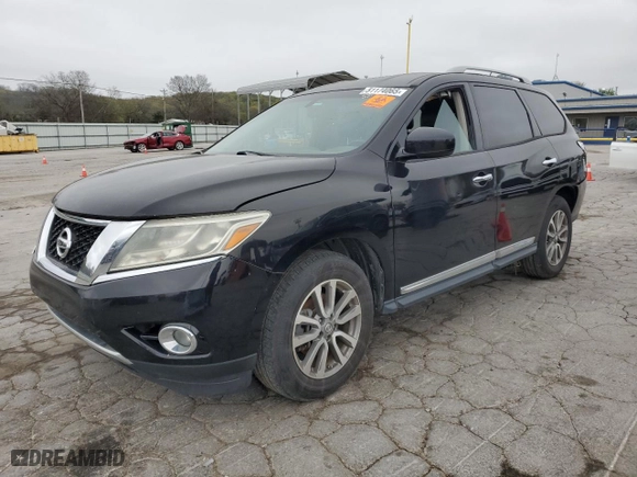 2013 Nissan Pathfinder Platinum with VIN 5N1AR2MN4DC633810, listed as a Copart auction lot 51174065 with 162,522 mi miles and Clean Title. Bid and sale history available at carsss.com. Image 1.