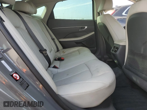 2020 Hyundai Sonata Hybrid Limited with VIN KMHL54JJ6LA010393, listed as a Copart auction lot 41460595 with 62,393 mi miles and Salvage Title. Bid and sale history available at carsss.com. Image 10.