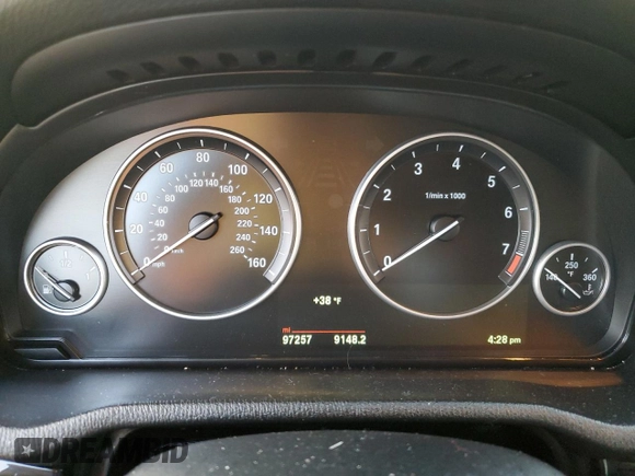 2018 BMW X4 xDrive28i with VIN 5UXXW3C58J0T82705, listed as a Copart auction lot 81194523 with 97,257 mi miles. Bid and sale history available at carsss.com. Image 9.