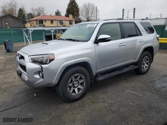 2017 Toyota 4Runner SR5 with VIN JTEBU5JR4H5454138, listed as a Copart auction lot 51929035 with 72,561 mi miles and Clean Title. Bid and sale history available at carsss.com. Image 1.