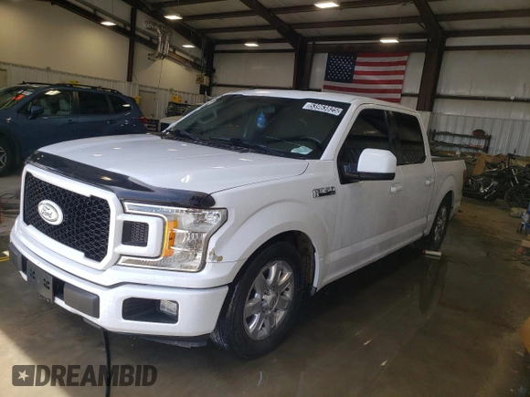2018 Ford F-150 XL with VIN 1FTEW1CP2JKD53087, listed as a Copart auction lot 53963825 with 139,863 mi miles and Clean Title. Bid and sale history available at DreamBid. Image 1.