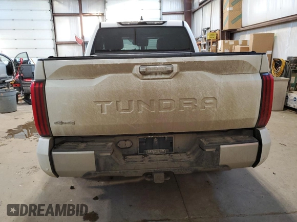 2023 Toyota Tundra Limited Hybrid with VIN 5TFJC5DB5PX015177, listed as a Copart auction lot 87896795 with 77,113 mi miles and Salvage title. Bid and sale history available at DreamBid. Image 6.