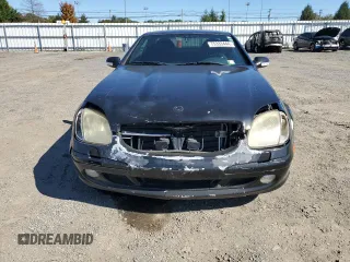 2003 Mercedes-Benz SLK-Class 3.2L with VIN WDBKK65F43F287801, listed as a Copart auction lot 75333444 with 166,541 mi miles and Salvage Title. Bid and sale history available at carsss.com. Image 5.