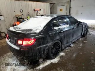 2012 BMW 5 Series 550i with VIN WBAFR9C57CDX78737, listed as a Copart auction lot 41994265 with 77,796 mi miles and Salvage Title. Bid and sale history available at carsss.com. Image 3.