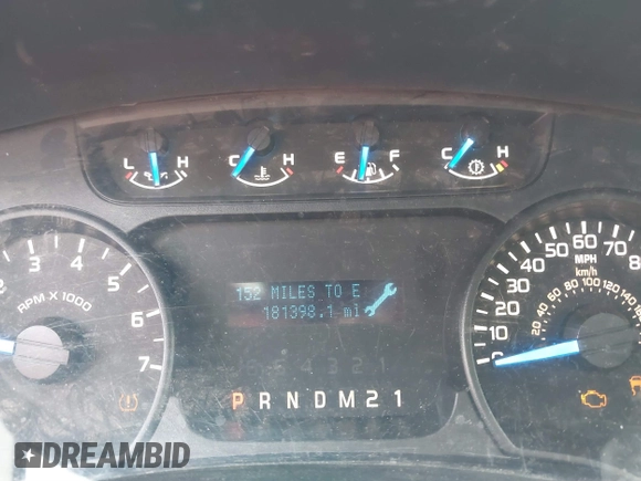 2014 Ford F-150 XL z VIN 1FTEX1CM2EKD58069, wystawiony jako IAAI lot #41783390 z przebiegiem 181 398 mil mil oraz . Historia ofert i sprzedaży dostępna na DreamBid. Obrazek 15.