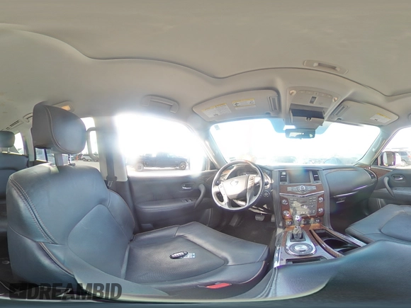 2019 Nissan Armada Platinum z VIN JN8AY2NF5K9352726, wystawiony jako Copart lot #58525505 z przebiegiem 85 383 mil mil oraz Szkoda całkowita • Salvage title. Historia ofert i sprzedaży dostępna na DreamBid. Obrazek 16.