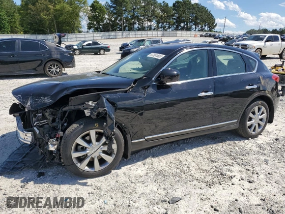 2008 Infiniti EX Journey with VIN JNKAJ09E38M303700, listed as a Copart auction lot 57881605 with 62,888 mi miles and Salvage title. Bid and sale history available at DreamBid. Image 1.