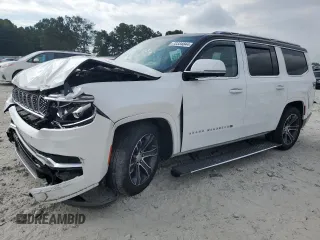2022 Jeep Grand Wagoneer с VIN 1C4SJUEJ6NS100422, выставлен на аукционе Copart как лот 72334844 с пробегом 41 419 миль миль и Списание • Salvage title. История ставок и продаж доступна на DreamBid. Изображение 1.