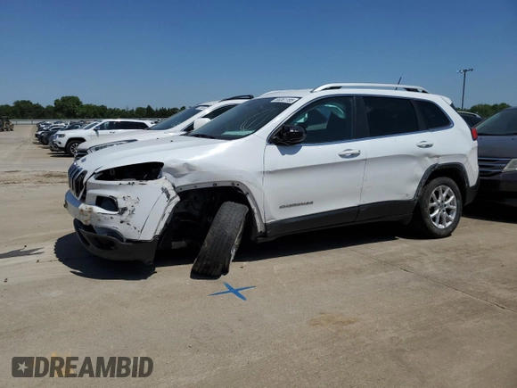 2017 Jeep Cherokee Latitude z VIN 1C4PJLCB6HW566120, wystawiony jako Copart lot #56361185 z przebiegiem 86 880 mil mil oraz Szkoda całkowita • Salvage title. Historia ofert i sprzedaży dostępna na DreamBid. Obrazek 1.