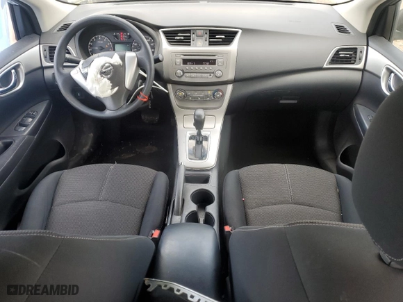 2014 Nissan Sentra S with VIN 3N1AB7AP6EL677862, listed as a Copart auction lot 51350375 with 117,970 mi miles and Salvage Title. Bid and sale history available at carsss.com. Image 8.