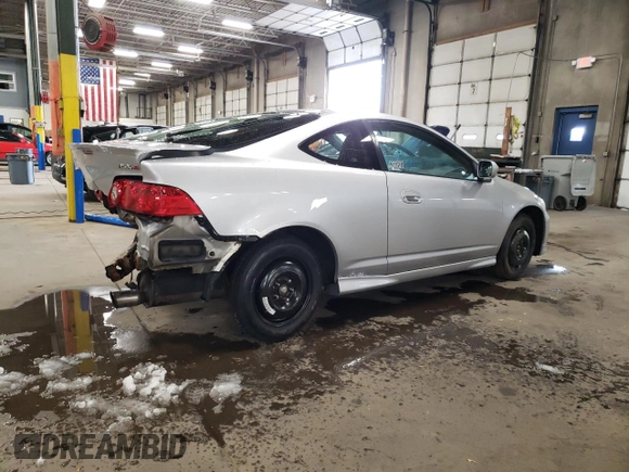 2006 Acura RSX Type-S Leather with VIN JH4DC530X6S016154, listed as a Copart auction lot 77568174 with 222,588 mi miles and Salvage Title. Bid and sale history available at carsss.com. Image 3.