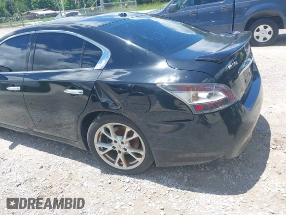 2012 Nissan Maxima SV with VIN 1N4AA5AP0CC855171, listed as a IAAI auction lot 42385030 with 104,453 mi miles and . Bid and sale history available at DreamBid. Image 6.