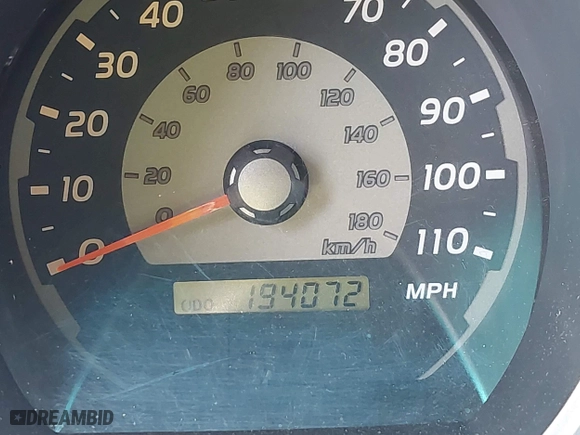 2005 Toyota 4Runner SR5 with VIN JTEBU14RX58049660, listed as a IAAI auction lot 41775728 with 194,072 mi miles. Bid and sale history available at carsss.com. Image 16.