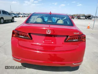 2017 Acura TLX with VIN 19UUB1F30HA000168, listed as a Copart auction lot 47591755 with 112,333 mi miles and Salvage title. Bid and sale history available at DreamBid. Image 6.