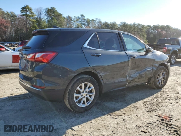 2018 Chevrolet Equinox LT with VIN 2GNAXSEV5J6185274, listed as a Copart auction lot 49401375 with 65,669 mi miles and Salvage Title. Bid and sale history available at carsss.com. Image 3.